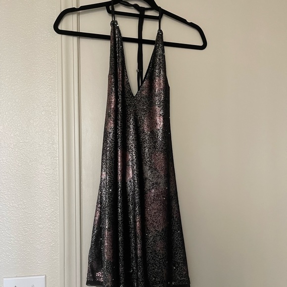 Free People Double Take Sequin Dress - Picture 3 of 5